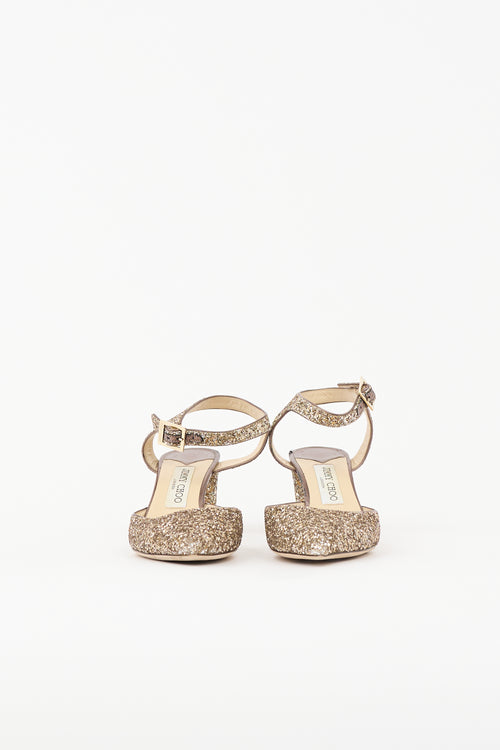 Jimmy Choo Glitter Kambree D'Orsay Pump