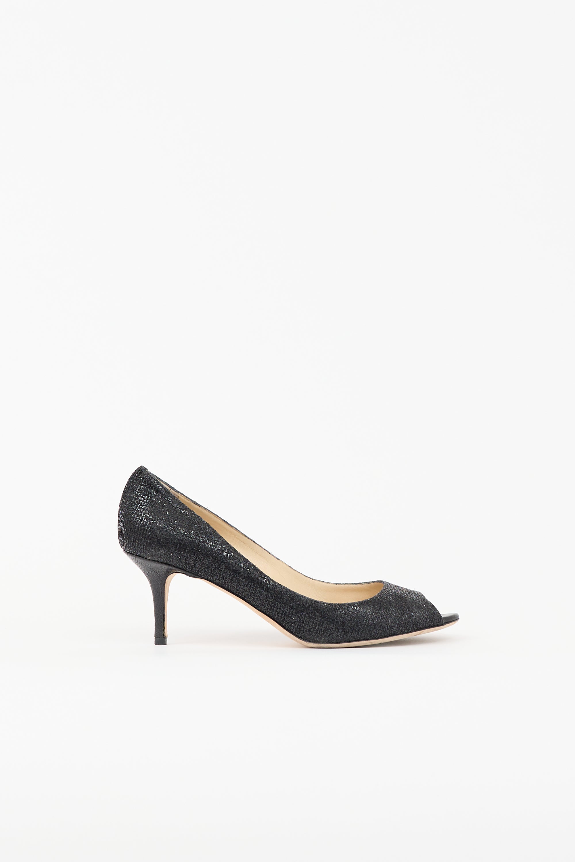 Jimmy Choo Glitter Isabel Pump