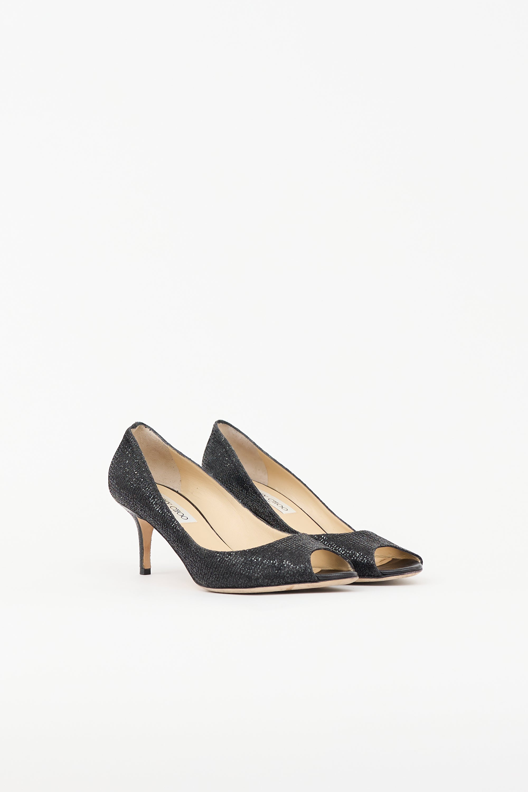 Jimmy Choo Glitter Isabel Pump