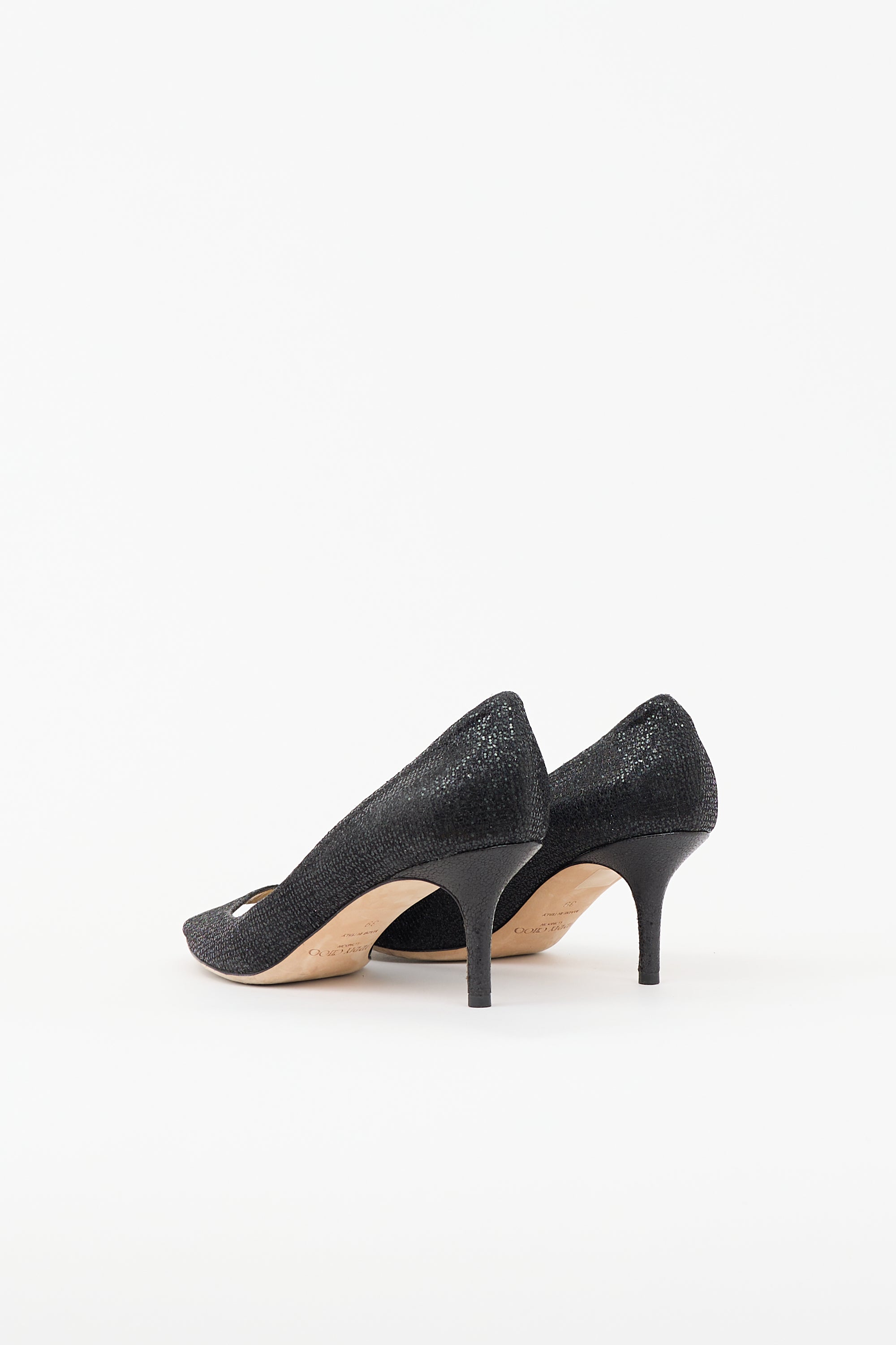 Jimmy Choo Glitter Isabel Pump