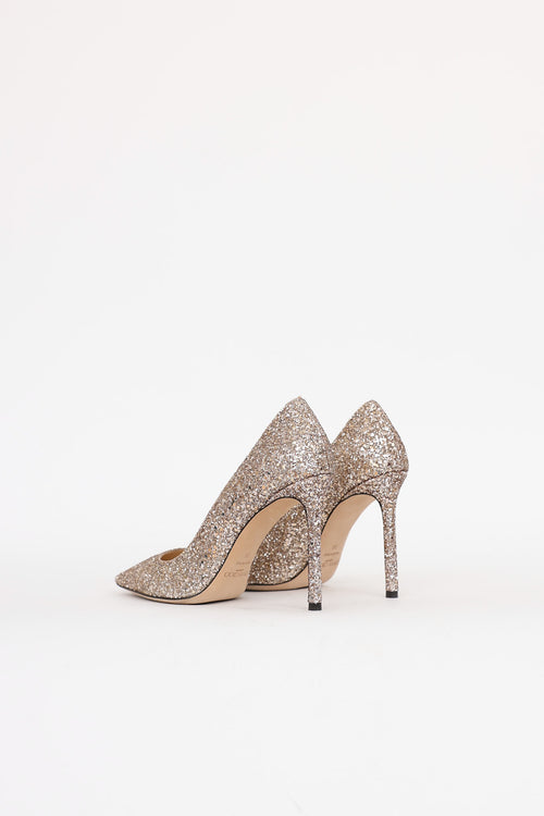 Jimmy Choo Glitter Romy Pump