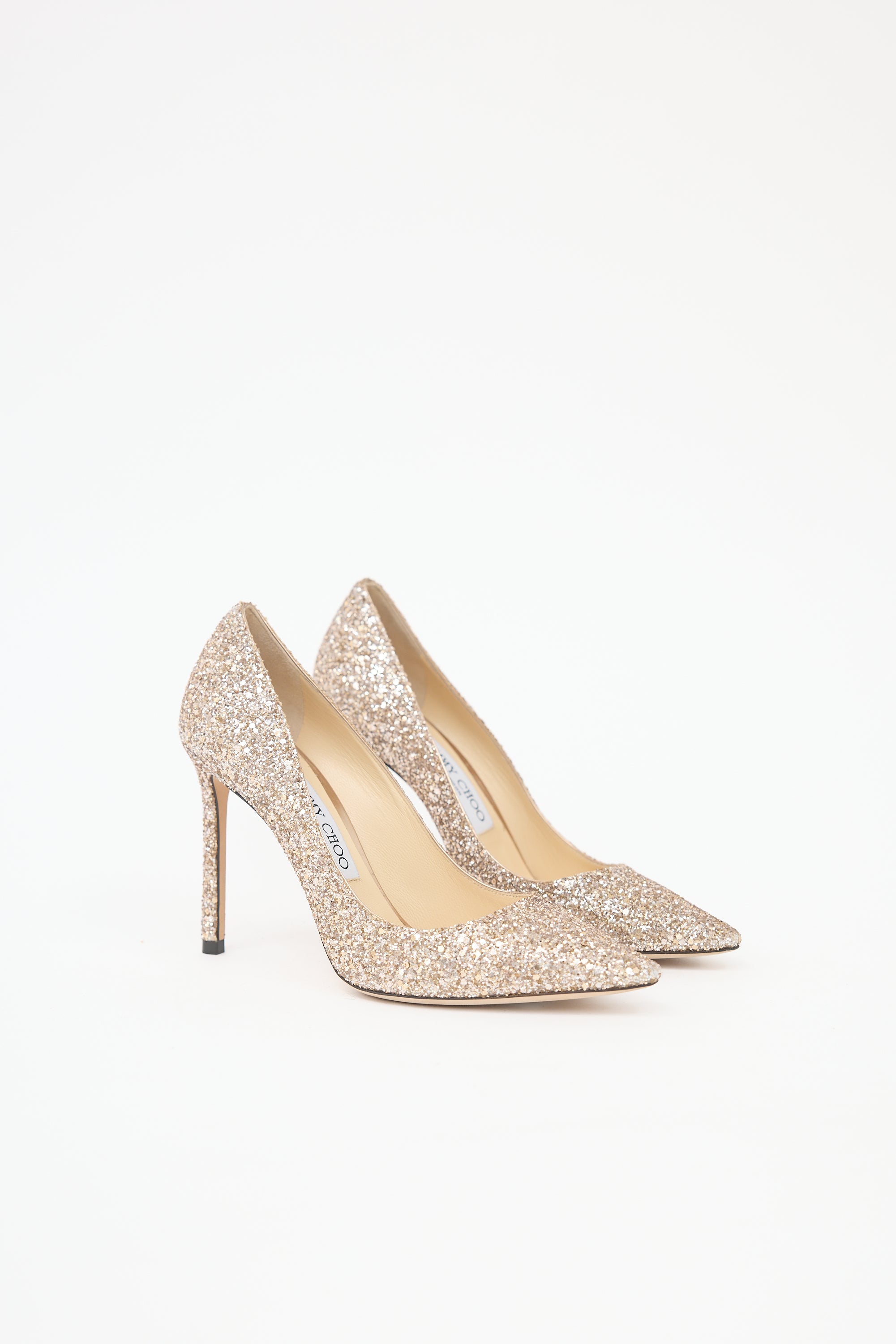 Jimmy Choo Glitter Romy Pump