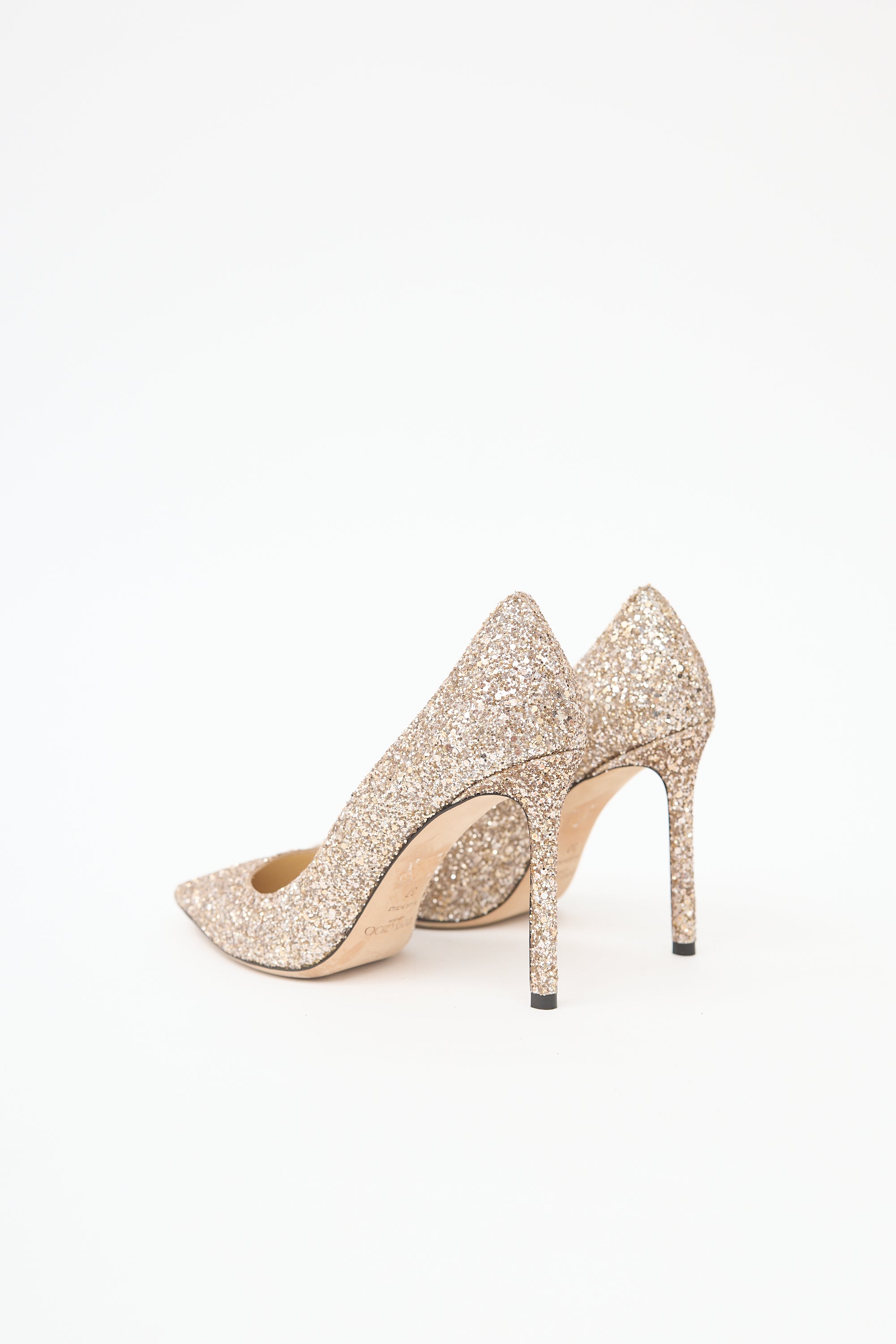 Jimmy Choo Glitter Romy Pump
