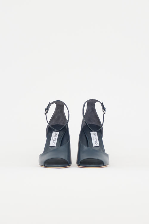 Jimmy Choo Leather D'Orsay Heel