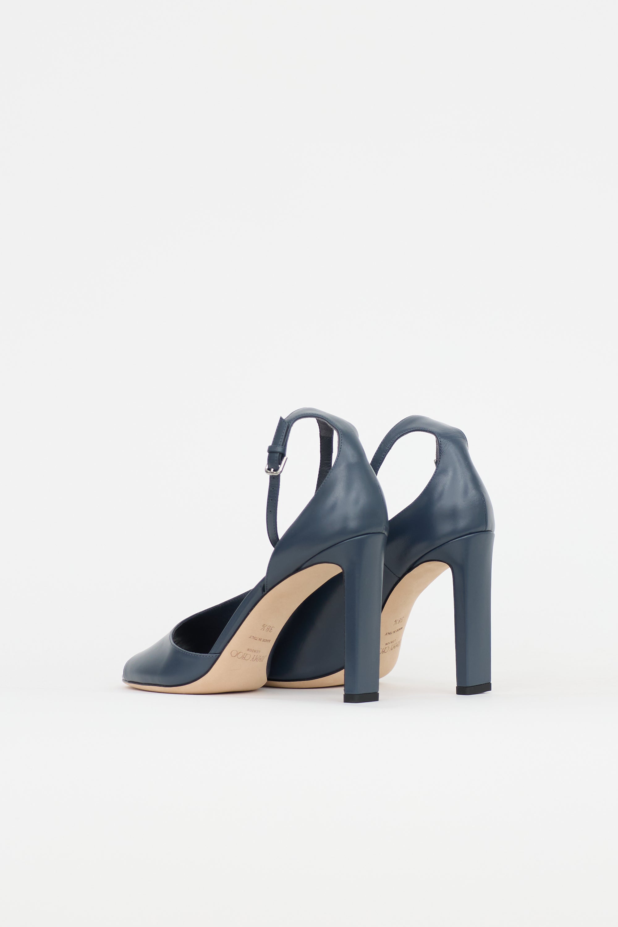 Jimmy Choo Leather D'Orsay Heel