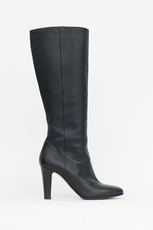 Jimmy Choo Leather Knee High Boot