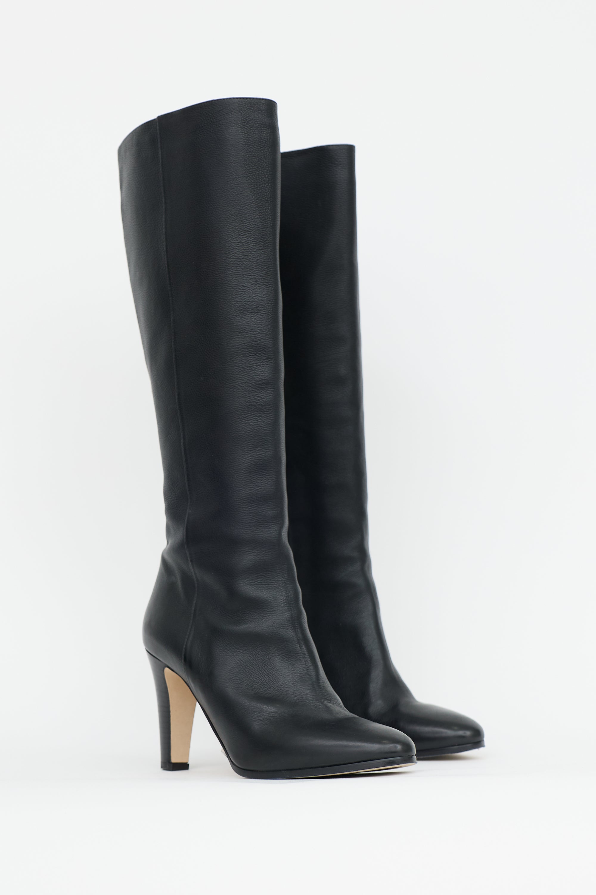 Jimmy Choo Leather Knee High Boot