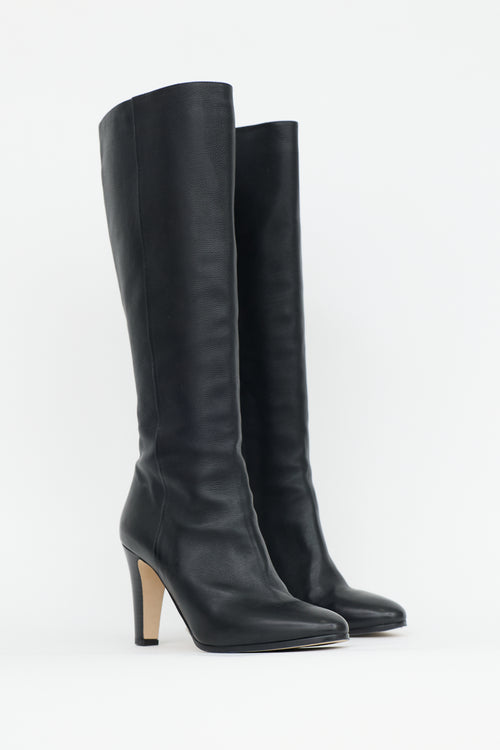 Jimmy Choo Leather Knee High Boot