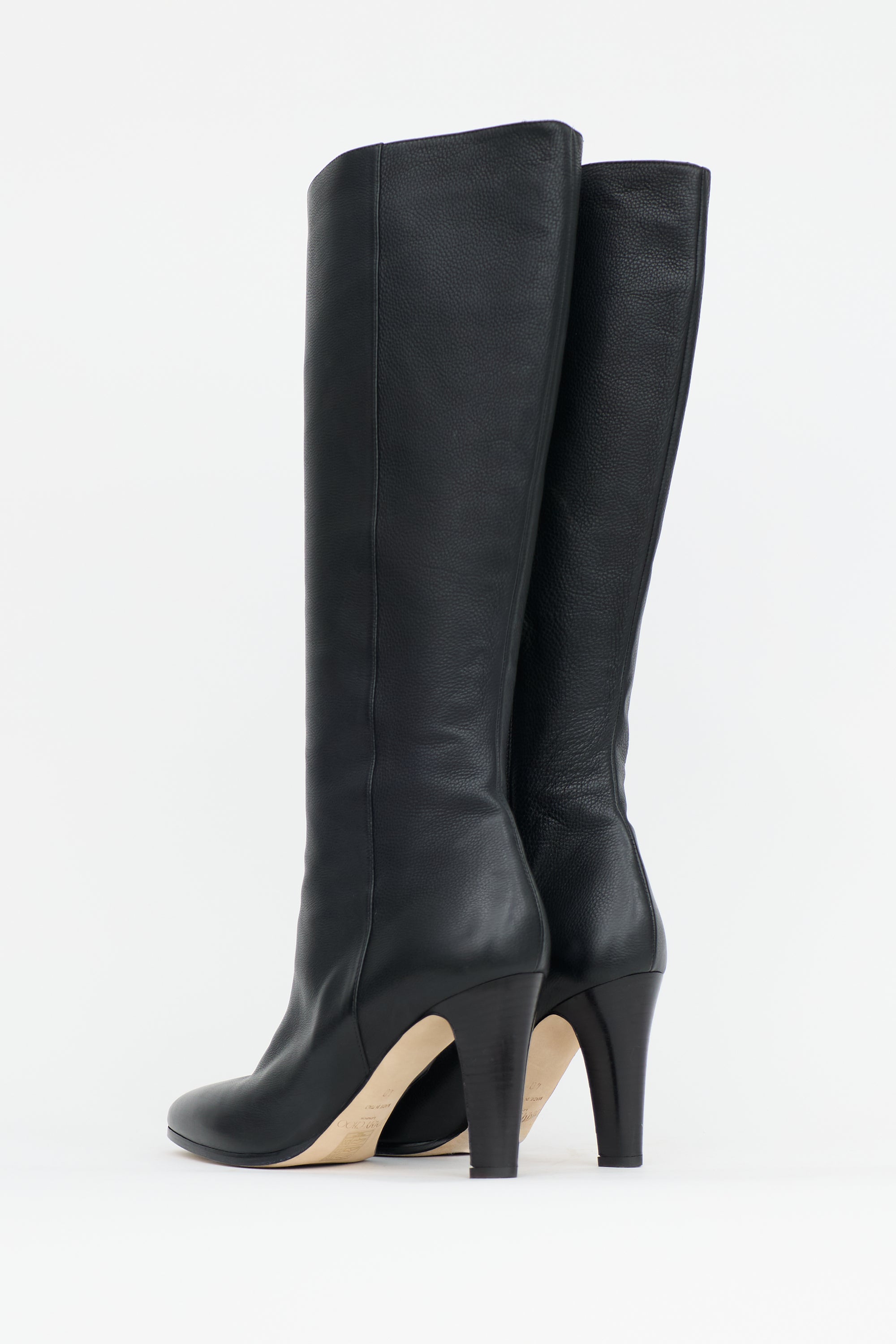Jimmy Choo Leather Knee High Boot