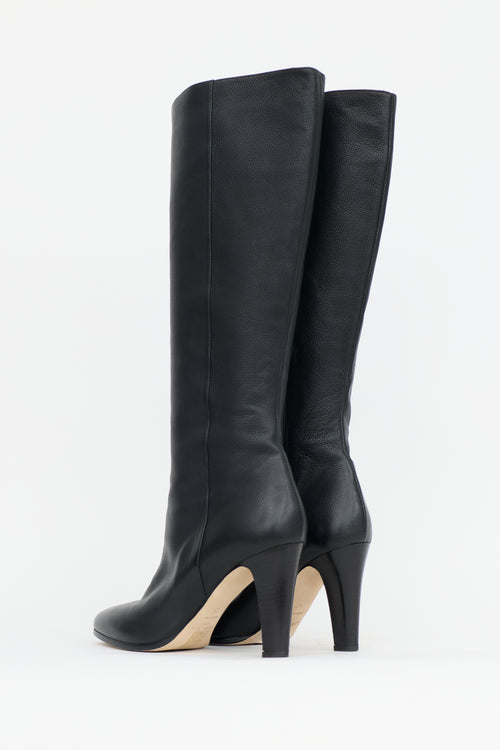 Jimmy Choo Leather Knee High Boot
