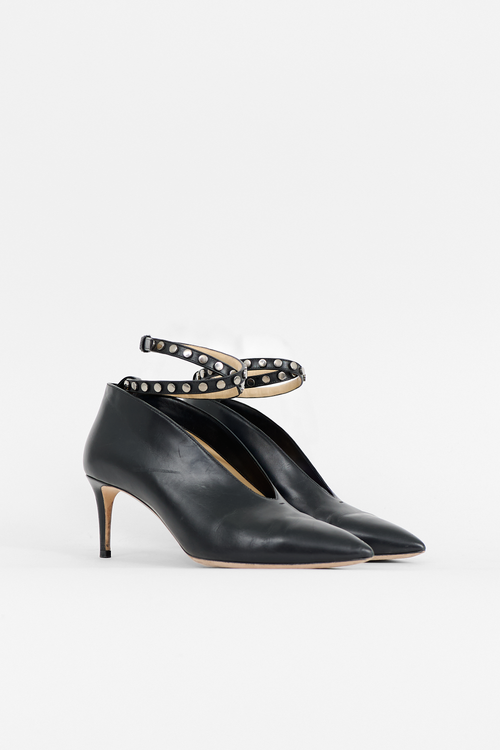 Jimmy Choo Leather Lark Bootie
