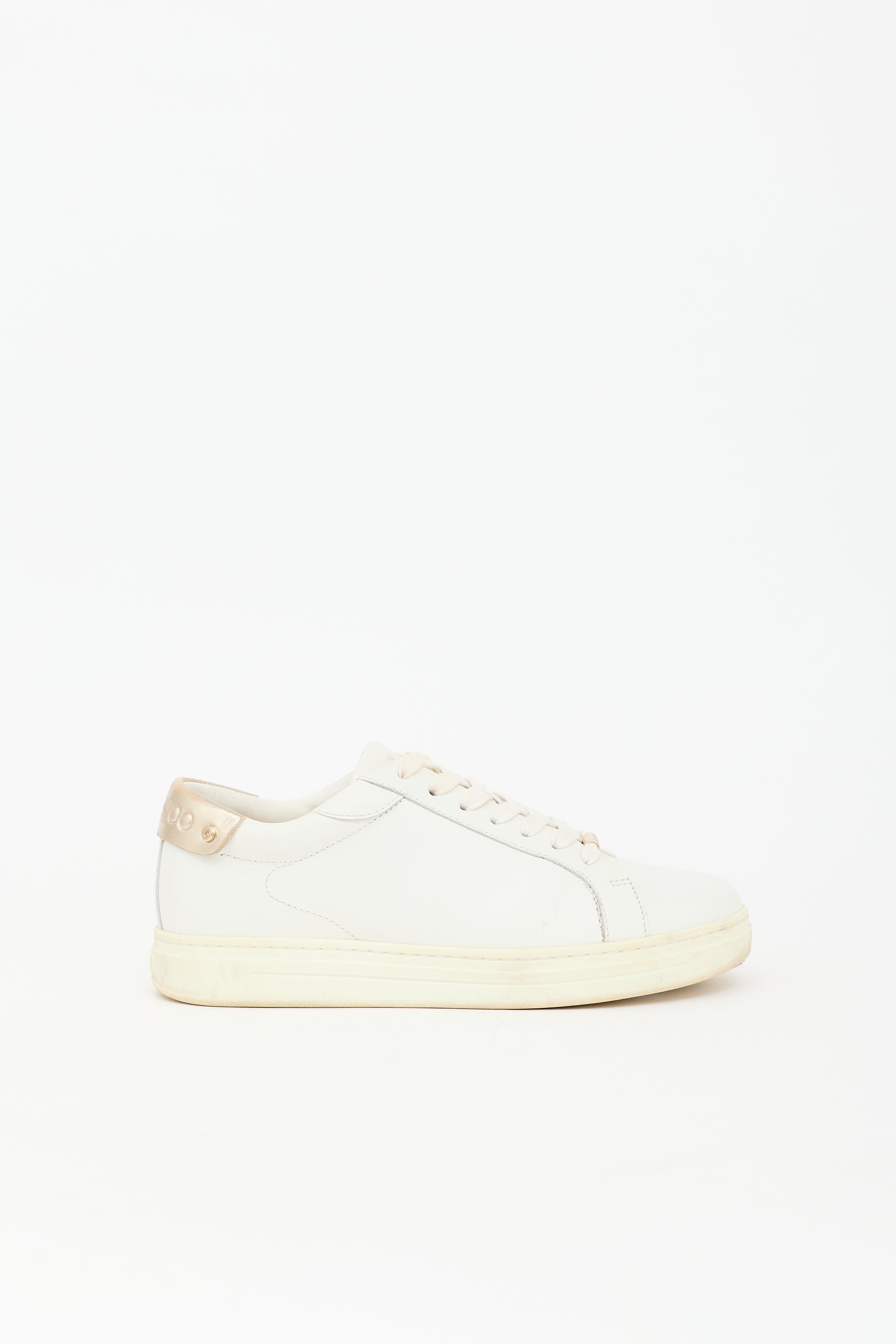 Jimmy Choo Leather Rome/F Sneaker