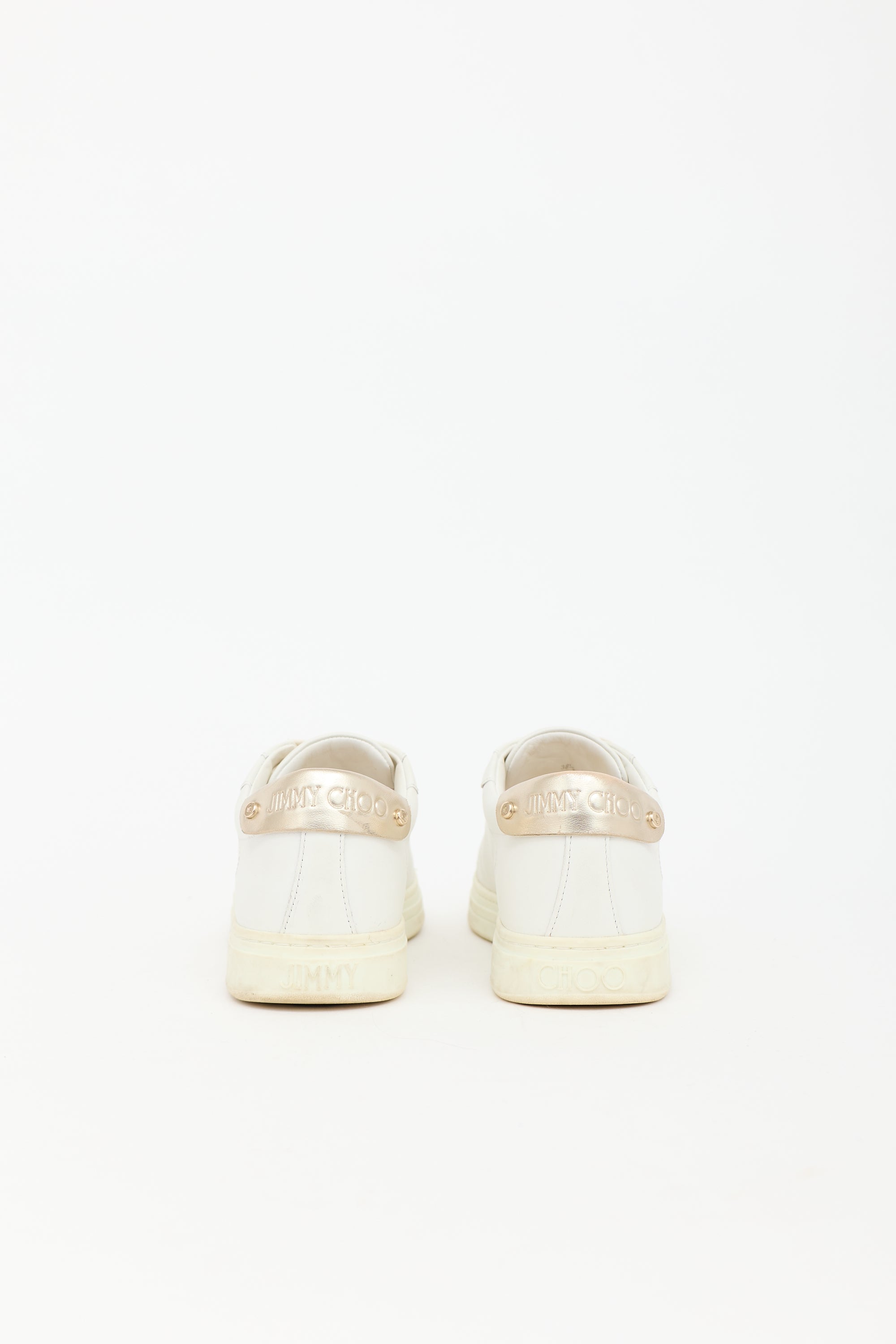 Jimmy Choo Leather Rome/F Sneaker