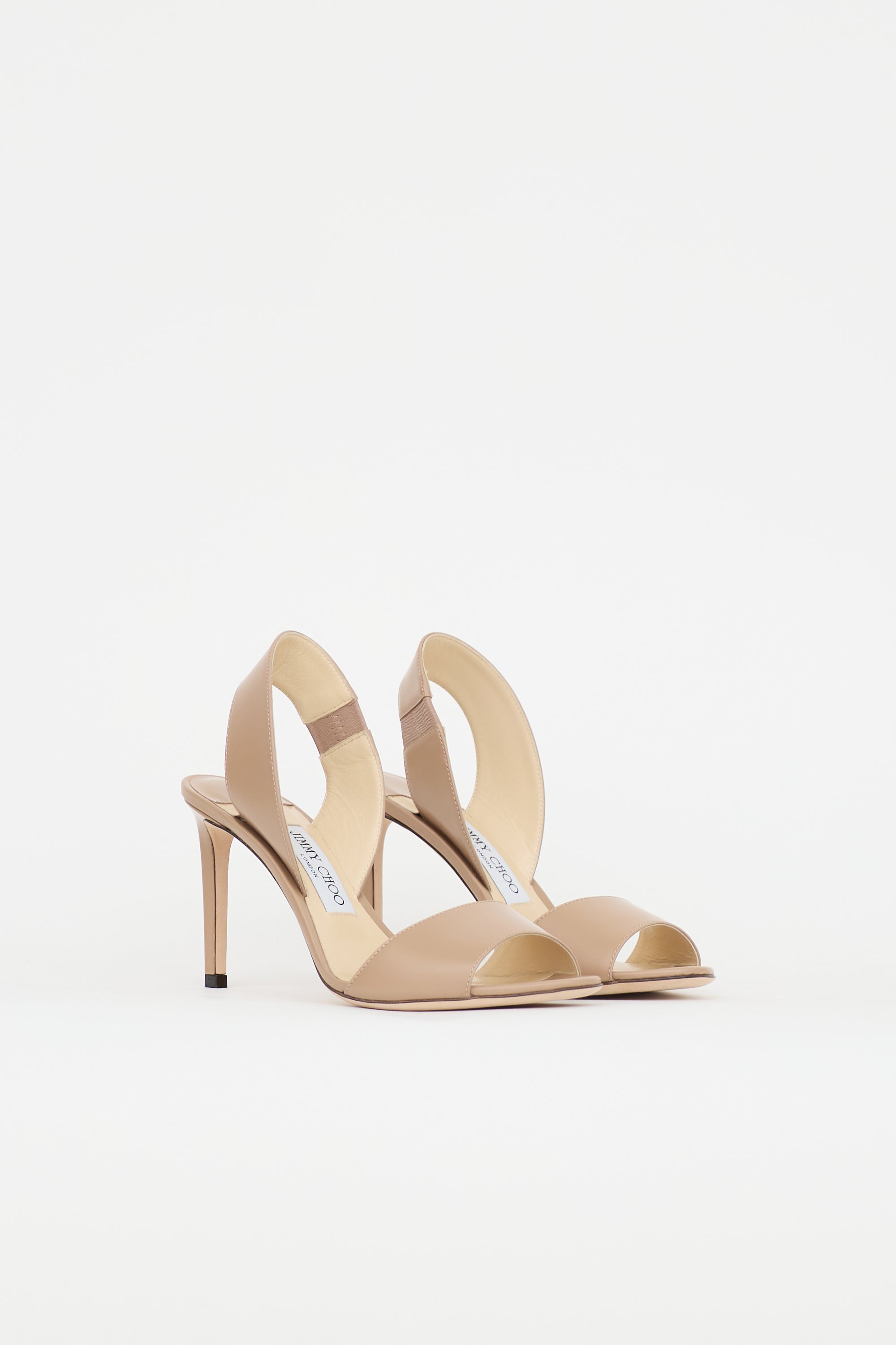 Jimmy Choo Leather Slingback Sandal