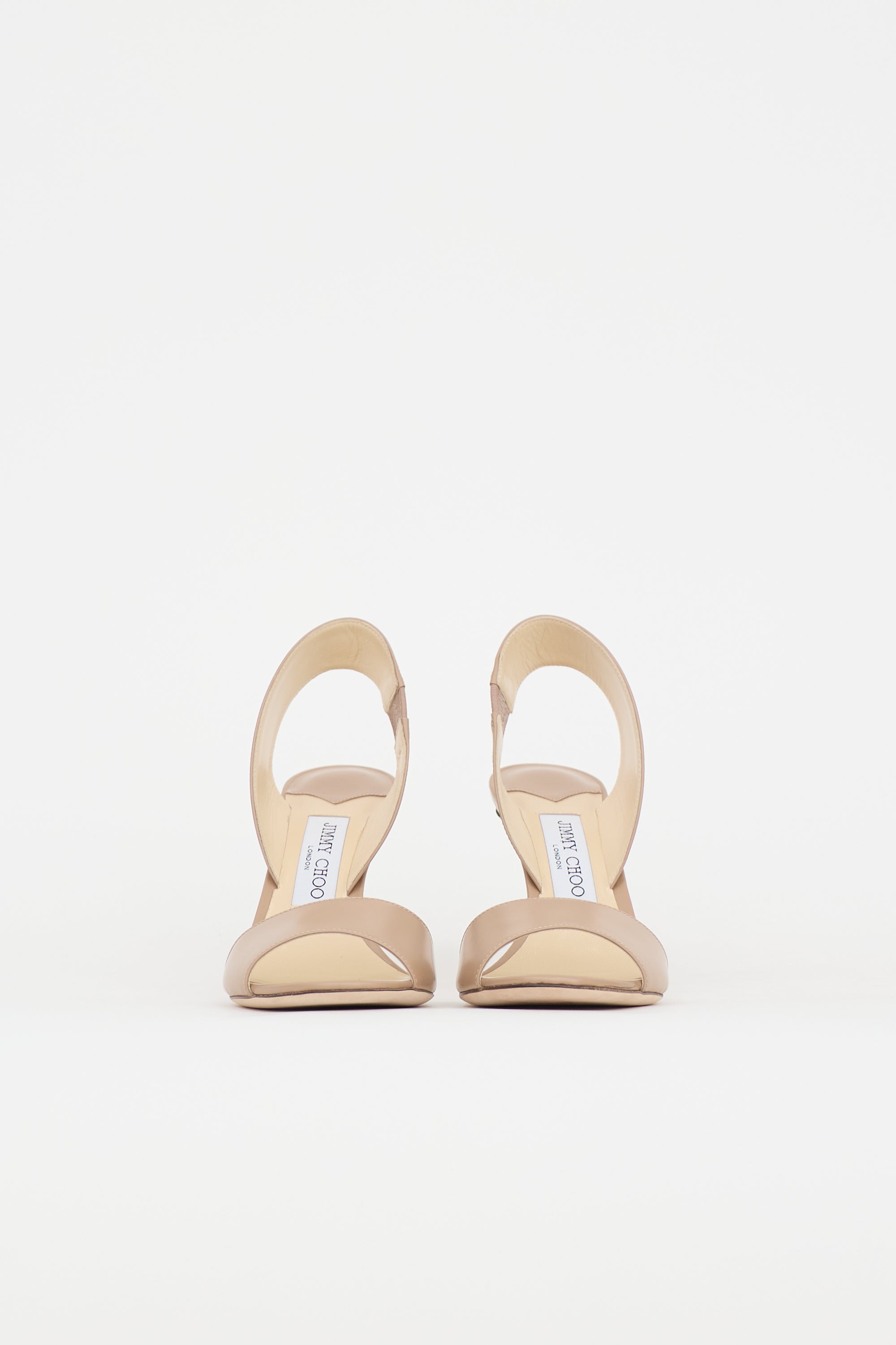 Jimmy Choo Leather Slingback Sandal