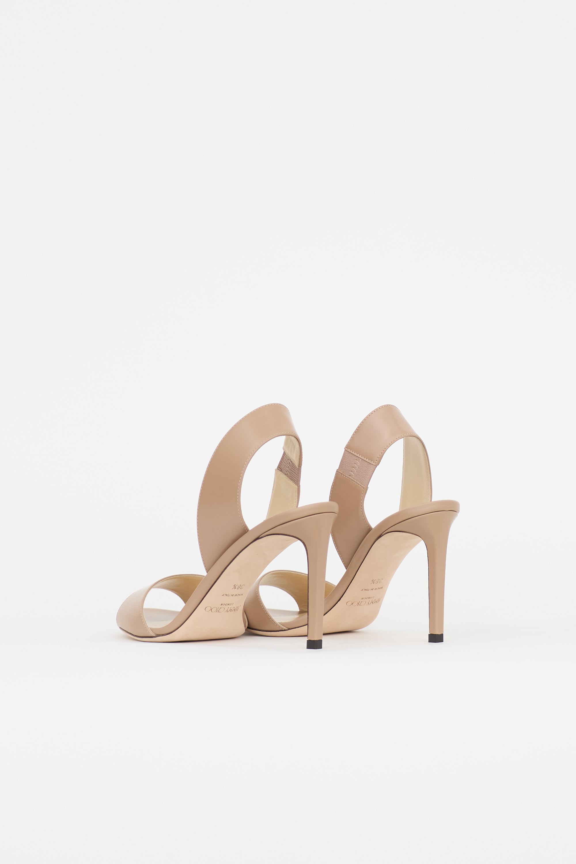 Jimmy Choo Leather Slingback Sandal