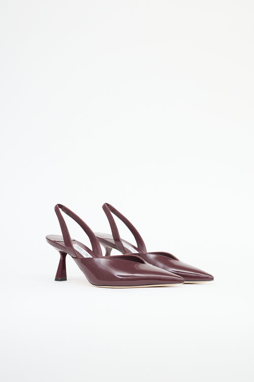 Jimmy Choo Patent Maryanne 65 Heel