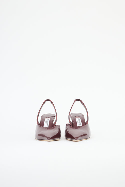 Jimmy Choo Patent Maryanne 65 Heel