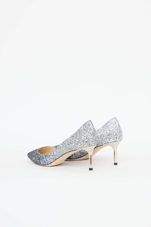 Jimmy Choo Glitter Romy Pump