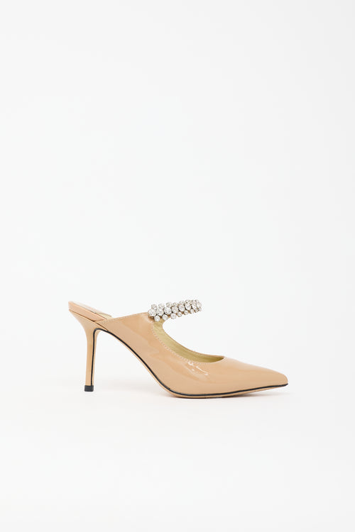 Jimmy Choo Patent Bing 65 Mule