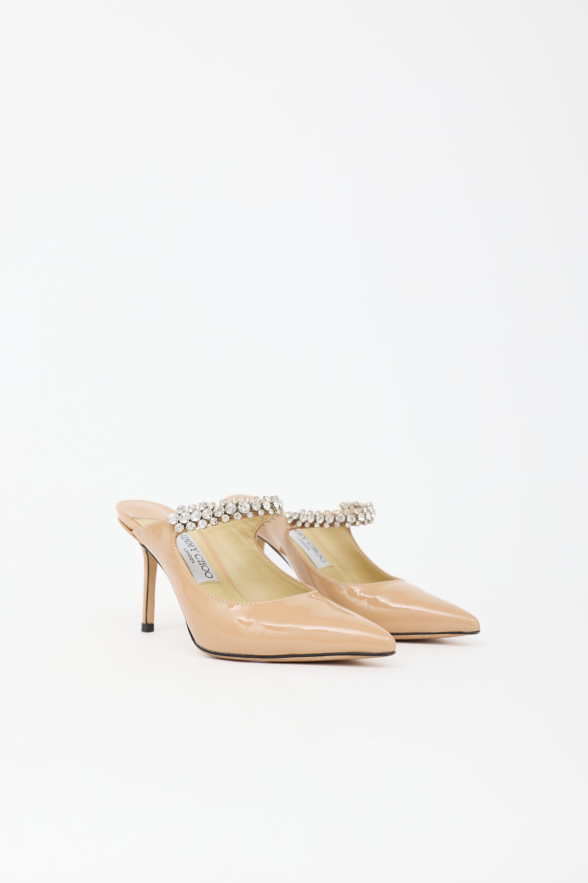Jimmy Choo Patent Bing 65 Mule