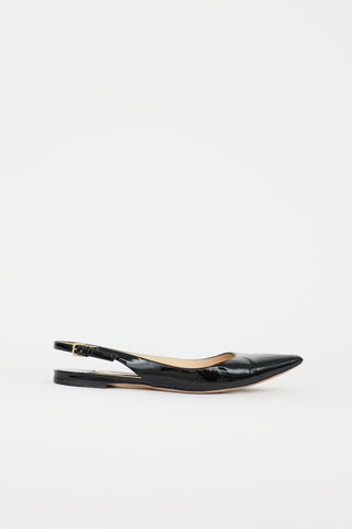 Jimmy Choo Patent Erin Flat