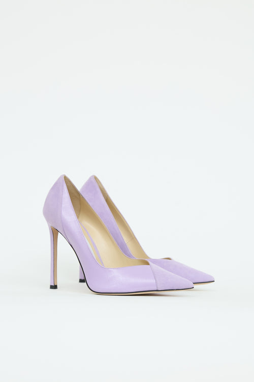 Jimmy Choo Cass Suede Pump