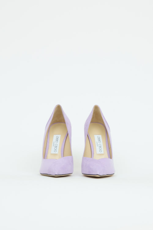 Jimmy Choo Cass Suede Pump