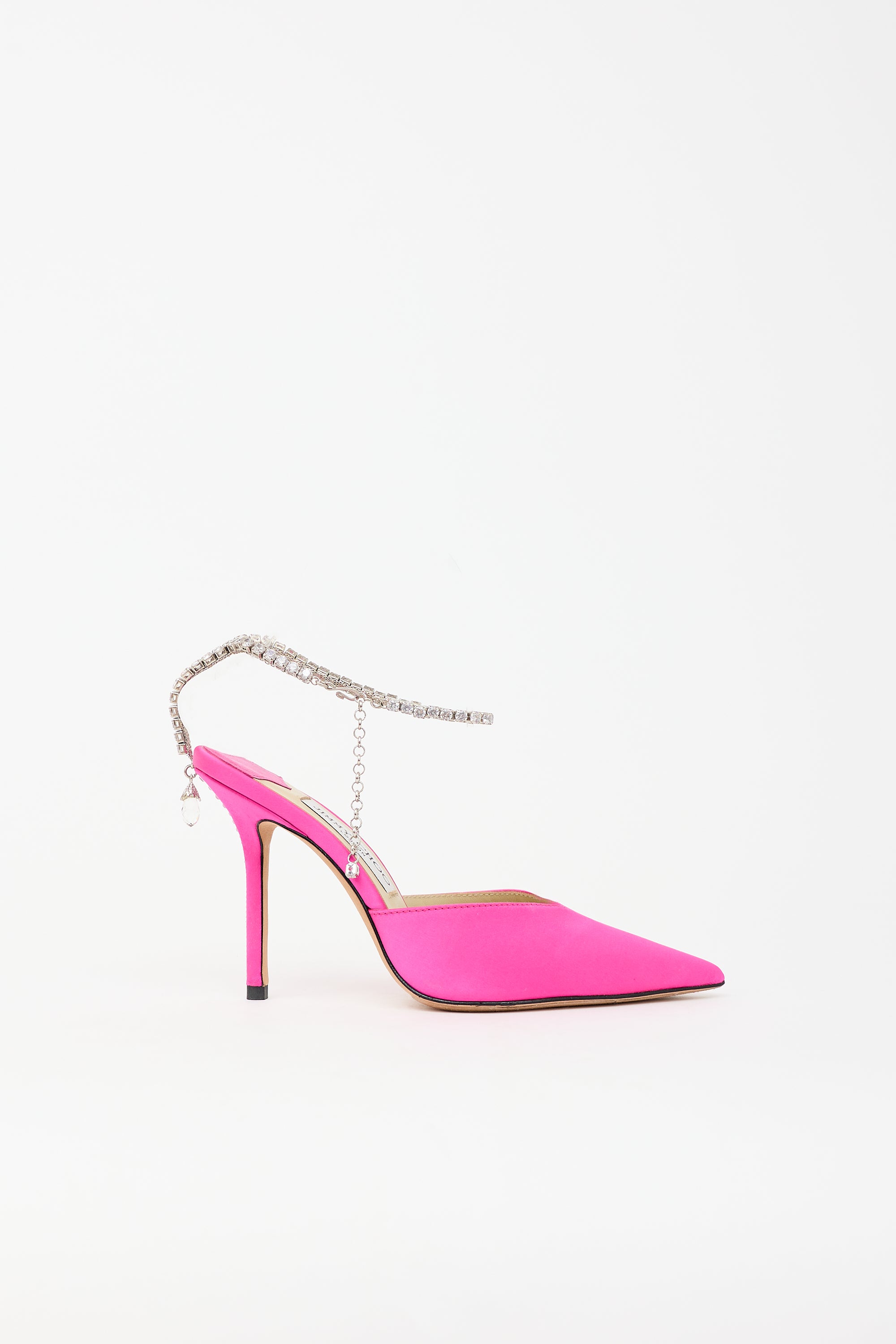 Jimmy Choo Satin Saeda 100 Heel