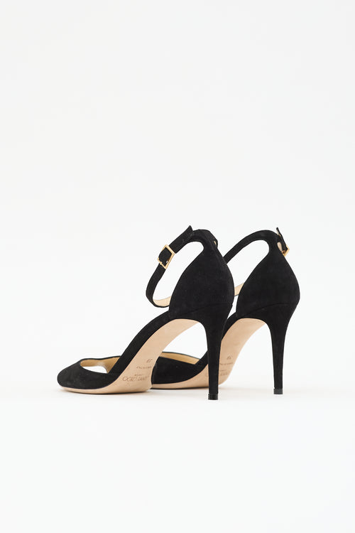 Jimmy Choo Suede Annie Sandal
