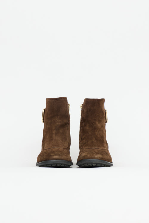 Jimmy Choo Suede Brylee Boot