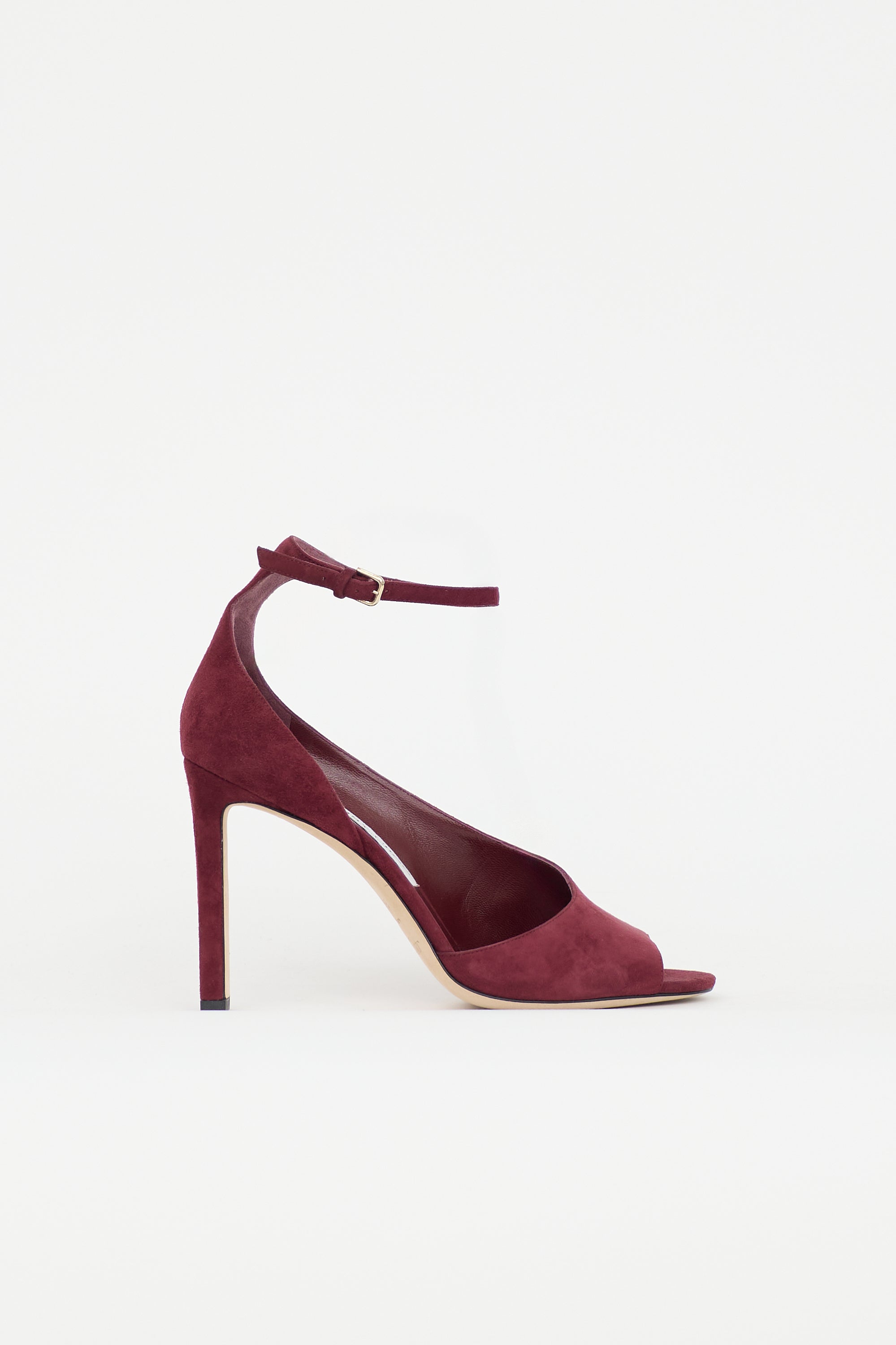 Jimmy Choo Suede D'Orsay Heel
