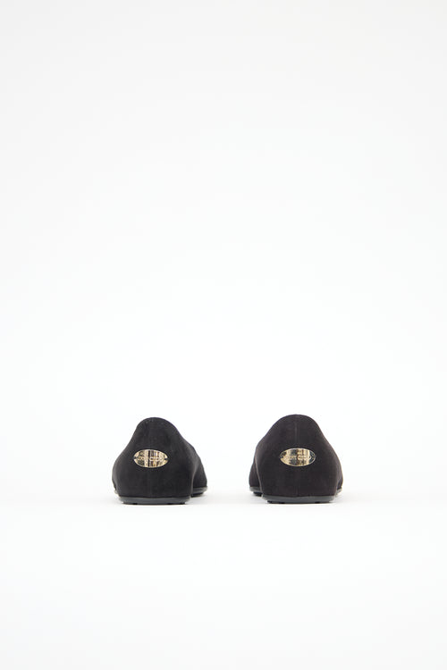 Jimmy Choo Suede Gaze Flat