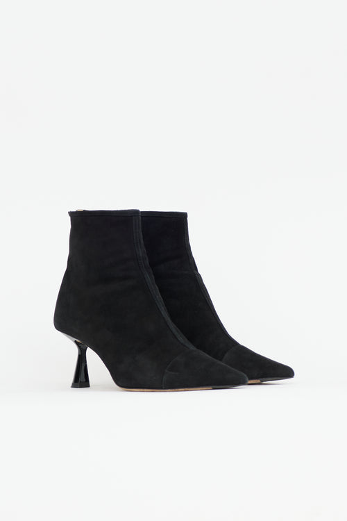 Jimmy Choo Suede Kix Ankle Boot