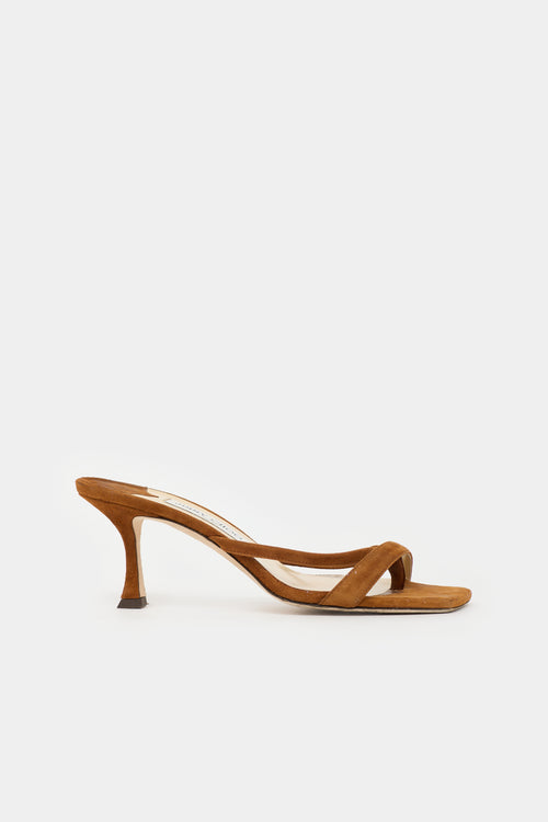 Jimmy Choo Suede Maelie  Sandal