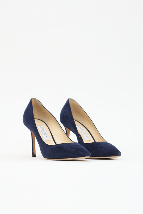 Jimmy Choo Suede Romy Pump