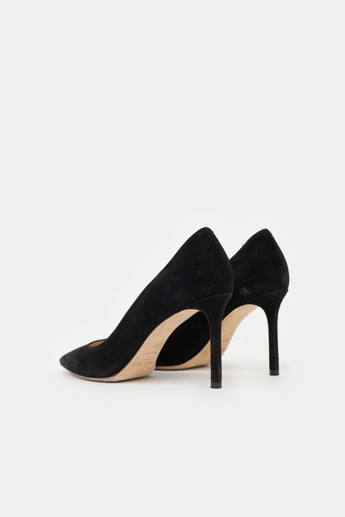 Jimmy Choo Suede Romy Pump