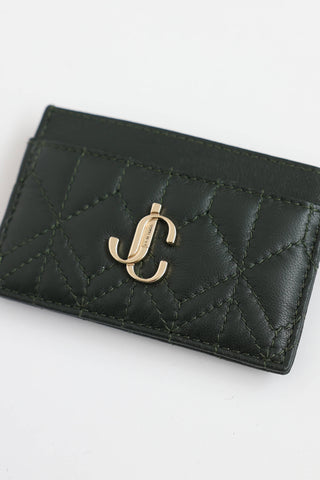 Jimmy ChooQuilted Card Holder