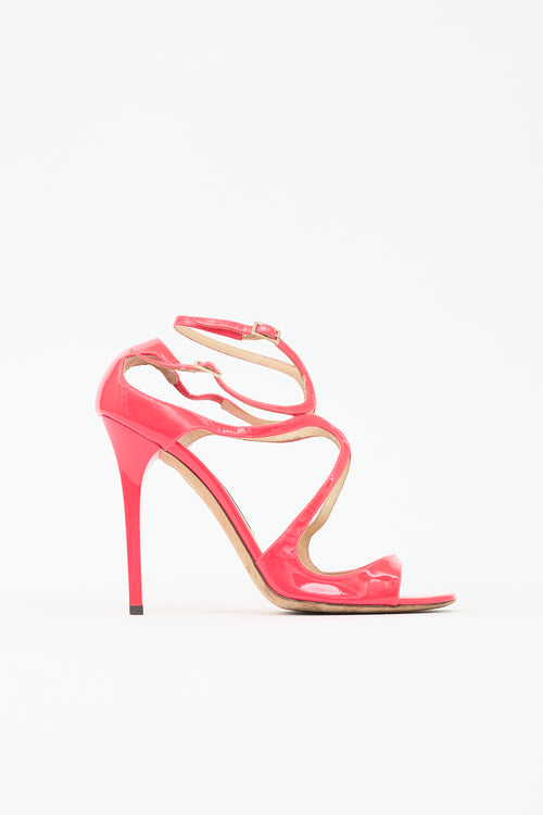 Jimmy Choo Patent Lance Sandal