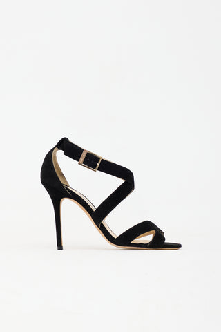 Jimmy Choo Suede Lottie Sandal
