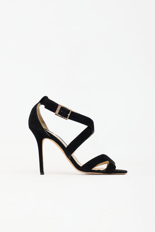 Jimmy Choo Suede Lottie Sandal