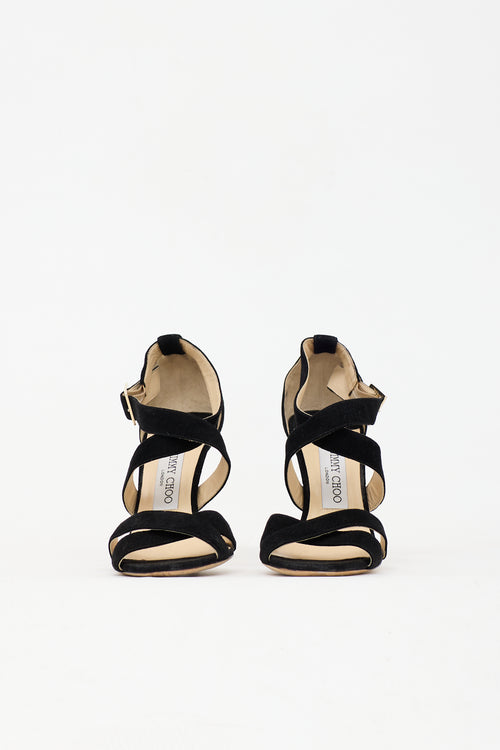 Jimmy Choo Suede Lottie Sandal