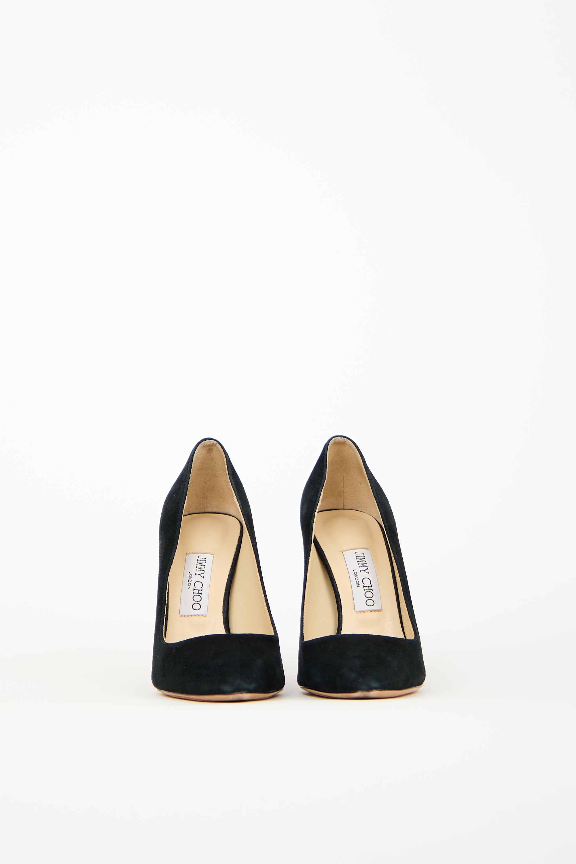 Jimmy Choo Black Suede Romy Pump
