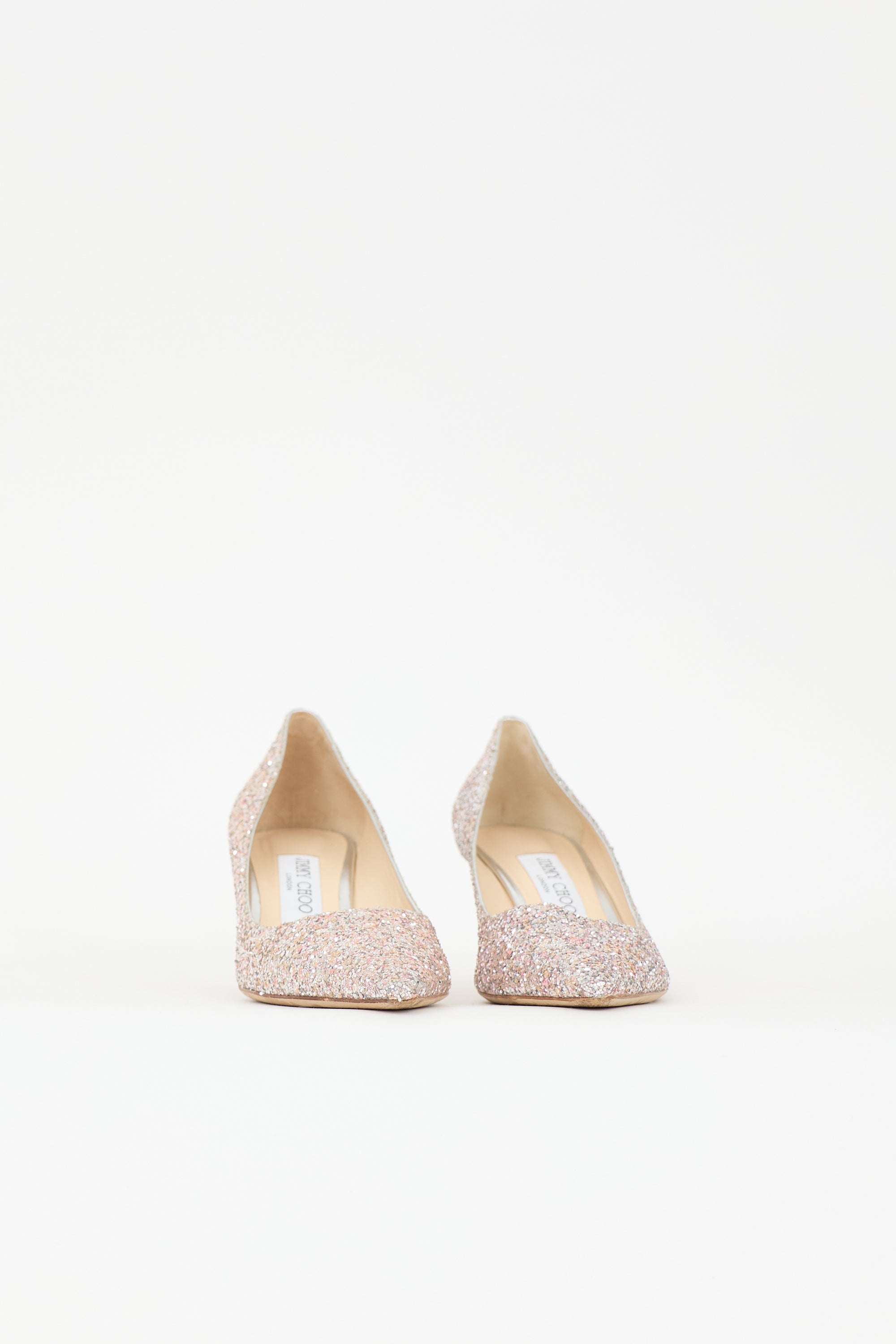Jimmy Choo Glitter Romy Pump