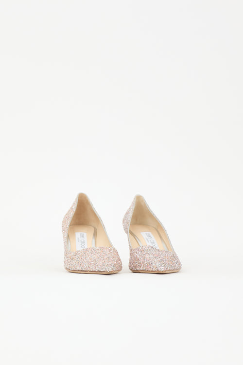Jimmy Choo Glitter Romy Pump
