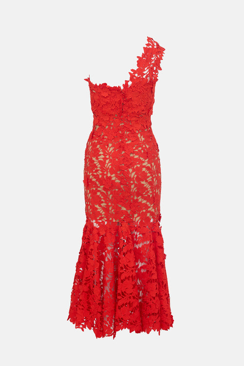 Johanna Ortiz Guipure Lace Macarena Dress
