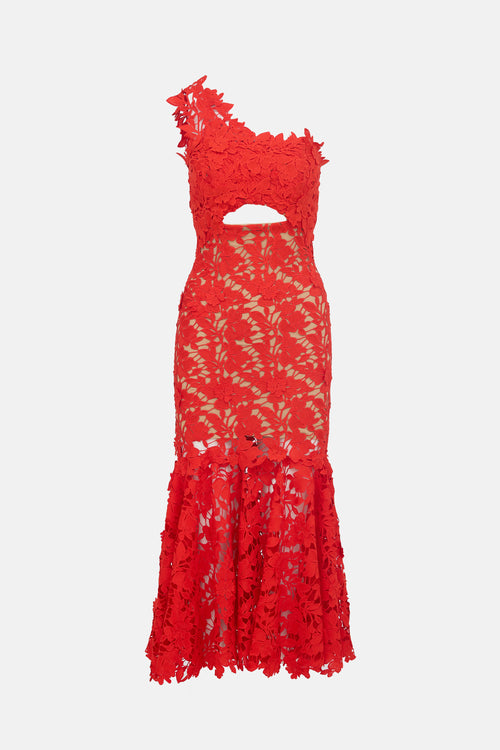 Johanna Ortiz Guipure Lace Macarena Dress