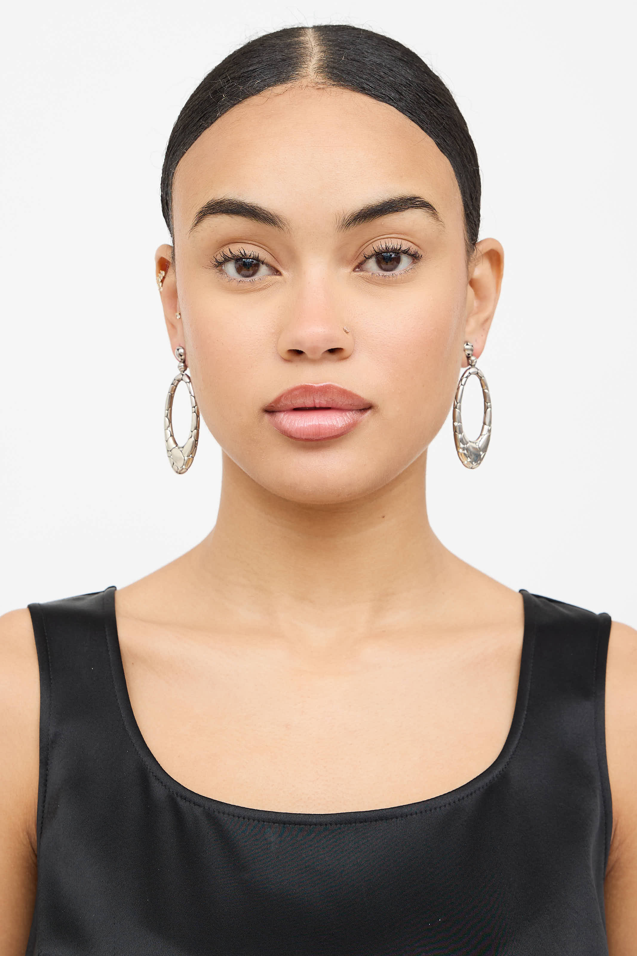 John Hardy Sterling Silver Kali Drop Earrings