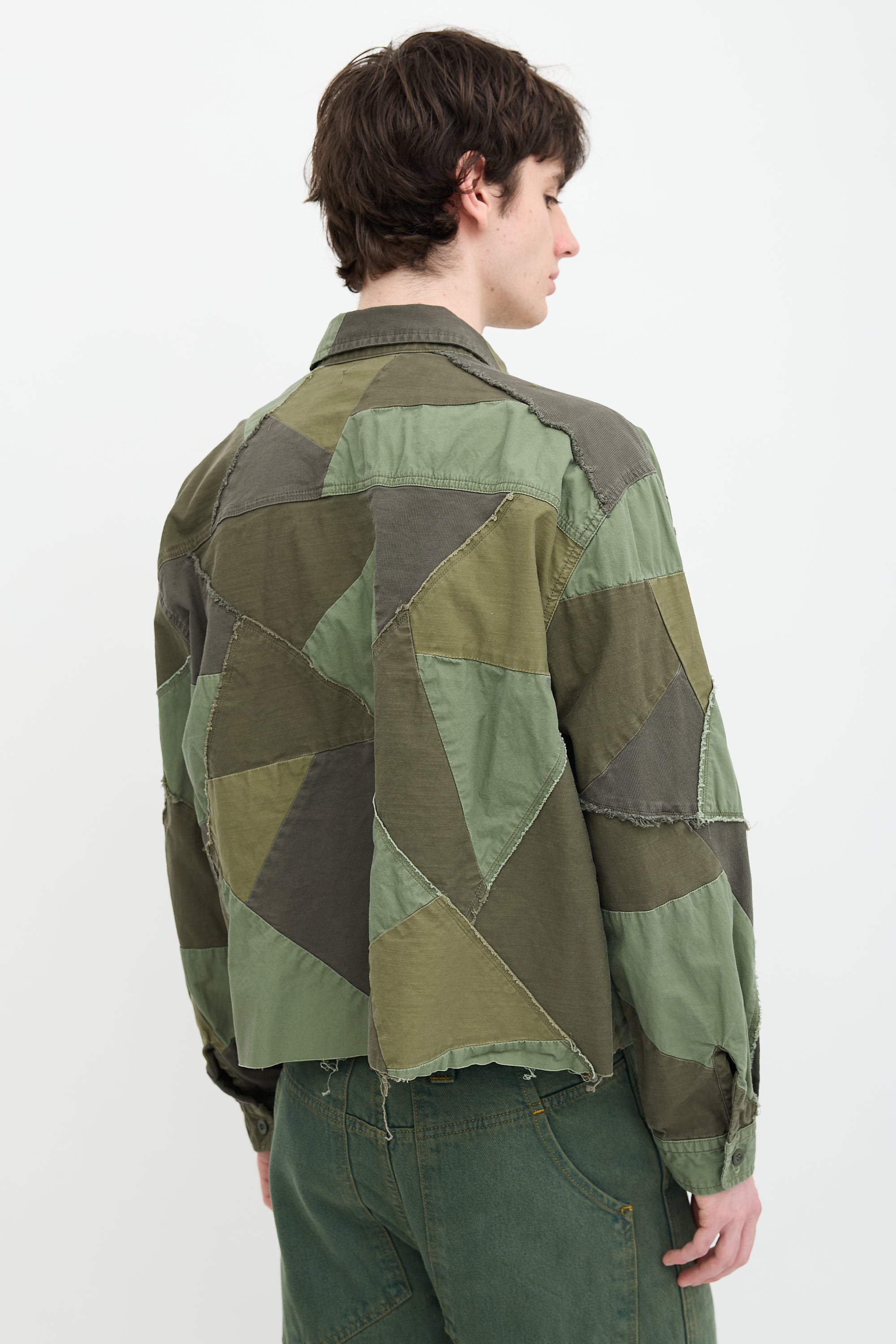 John Elliott Patchwork Shirt