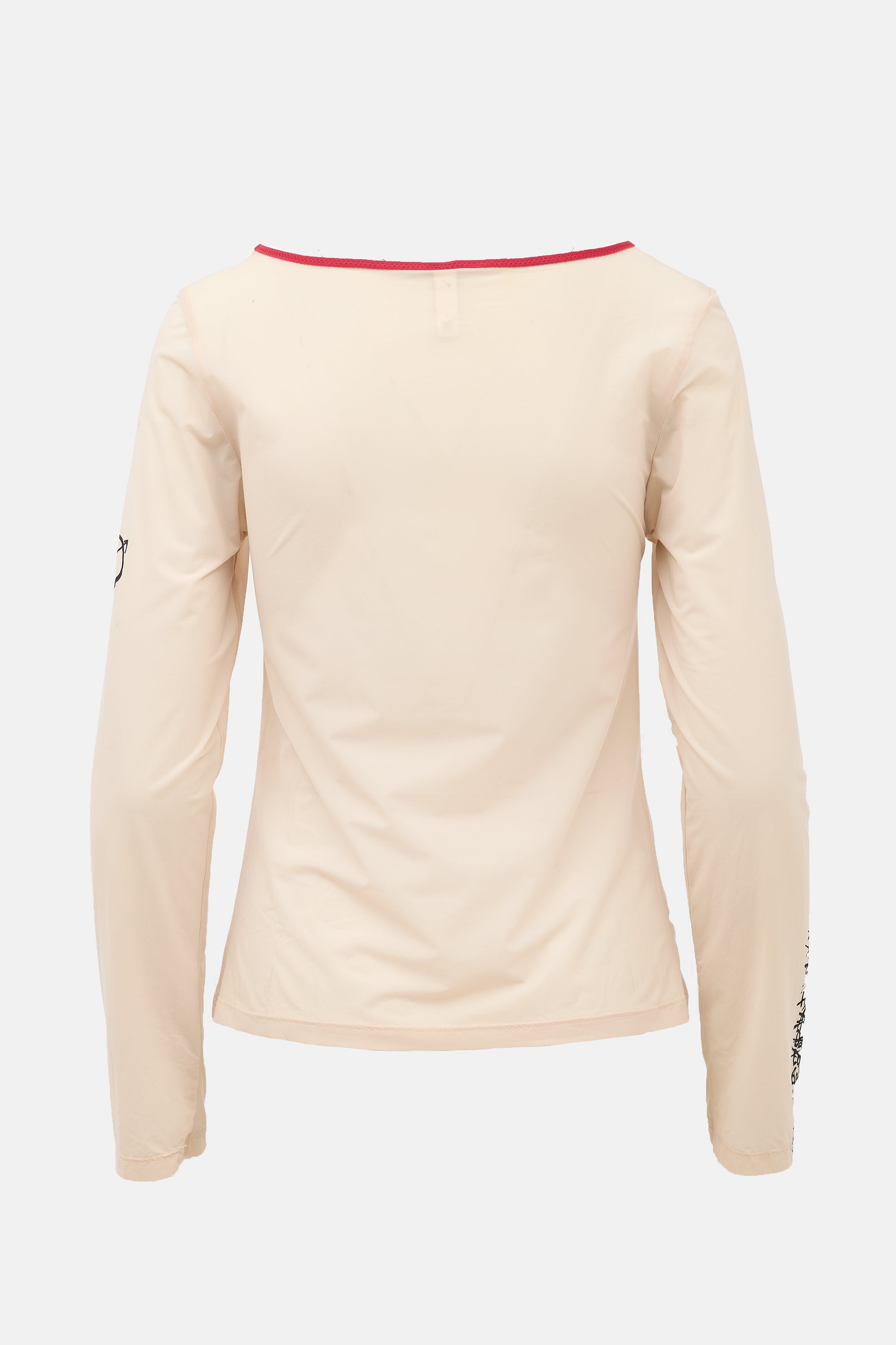 John Galliano Vintage Sheer Tattoo Top